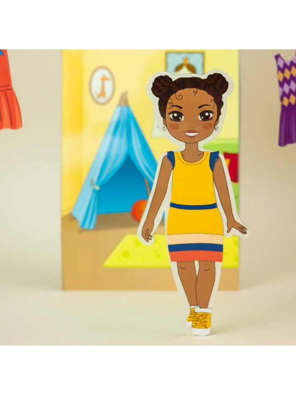 Магнитная кукла-модель "Маленькие модницы" - Michelle BeCrea - 6