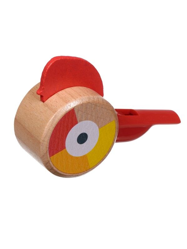 Свисток красный - обучающие деревянные игрушки Lucy&Leo Lucy&Leo - 2