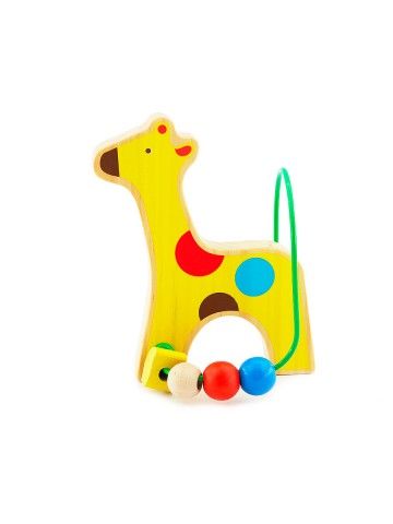Labirints Žirafe - Attīstošās koka rotaļlieta Lucy&Leo Lucy&Leo - 1