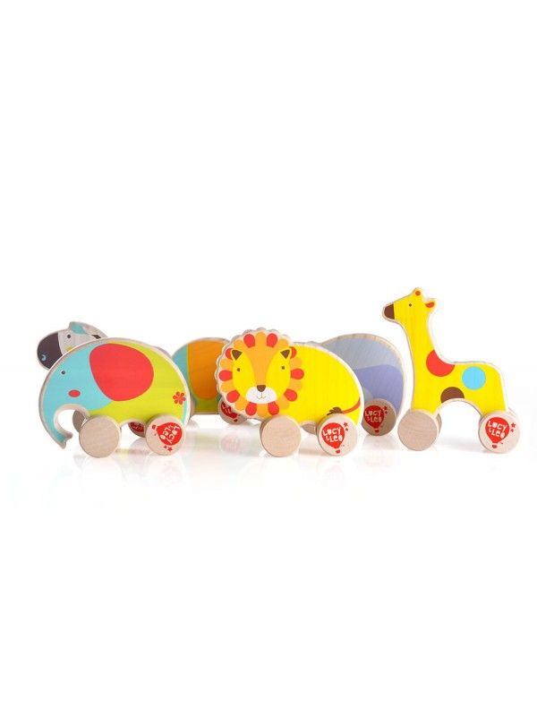 Rolling Lion - educational wood toys Lucy&Leo Lucy&Leo - 3